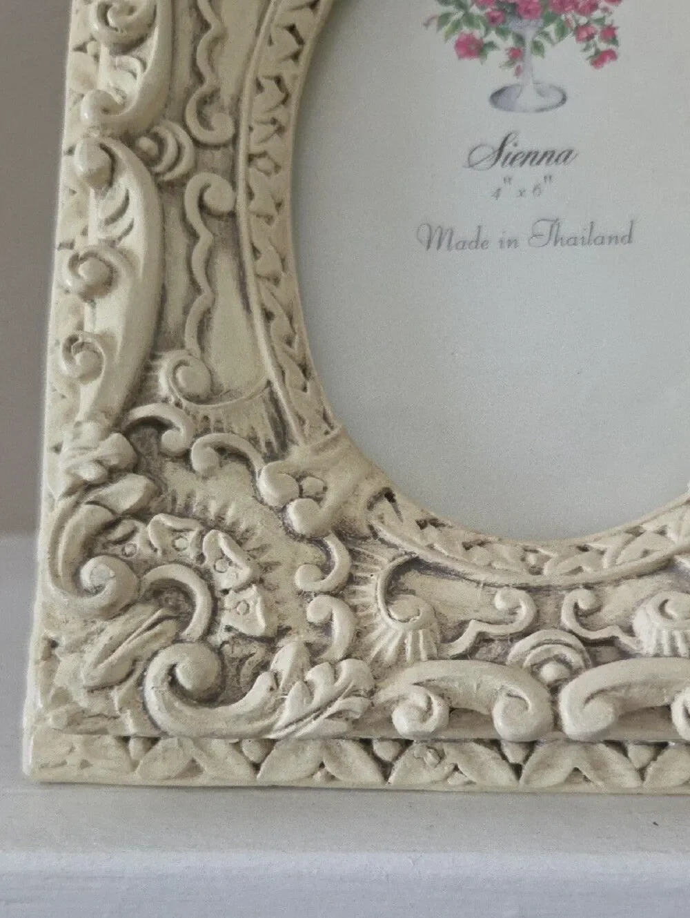 Ornate Ceramic Photo Frame -